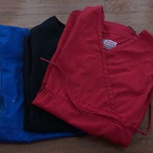 3 maternity xs scrub tops